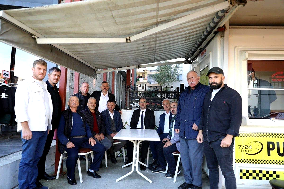 Başkan Ekim’den taksici esnafını ziyaret