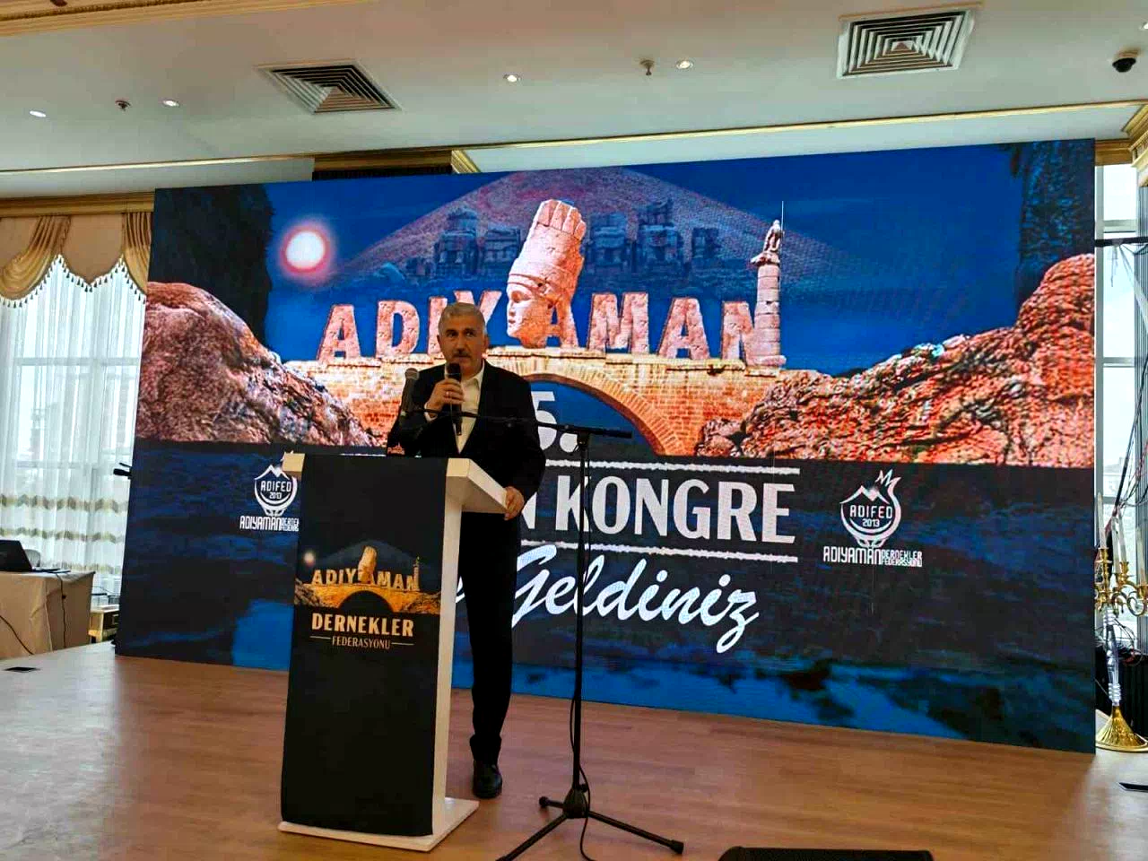 Başkan Hallaç, Adıyaman Dernekler Federasyonu kongresine katıldı