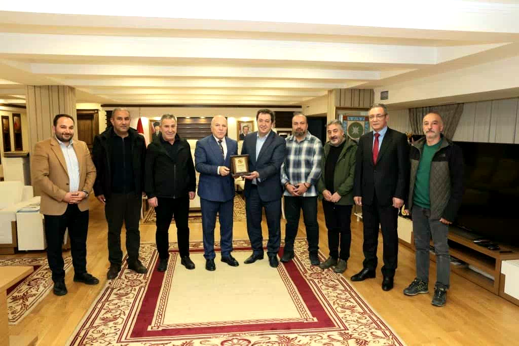 Başkan Sekmen, DGF ve DAGC’yi kabul etti