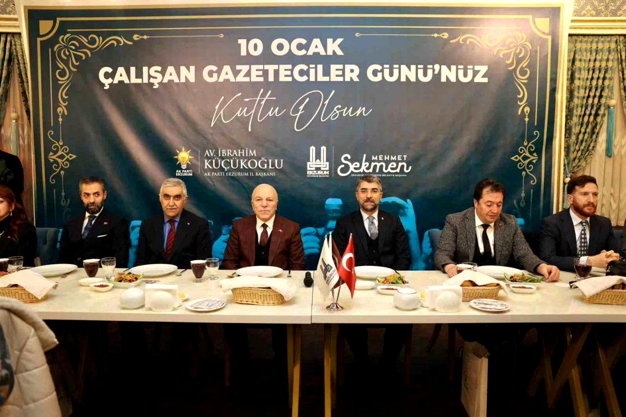 Başkan Sekmen ve Küçükoğlu medya mensuplarıyla buluştu