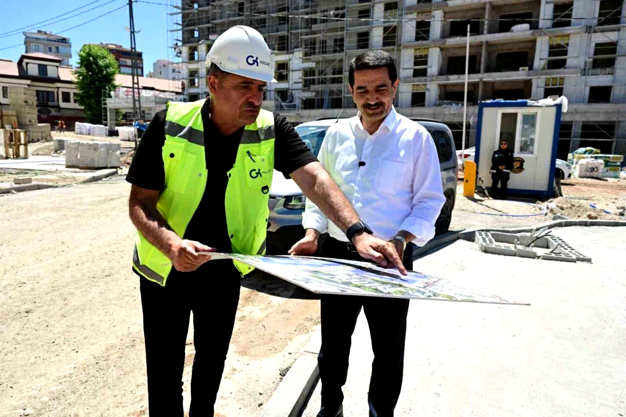 Başkan Taşkın rezerv alanında incelemede bulundu