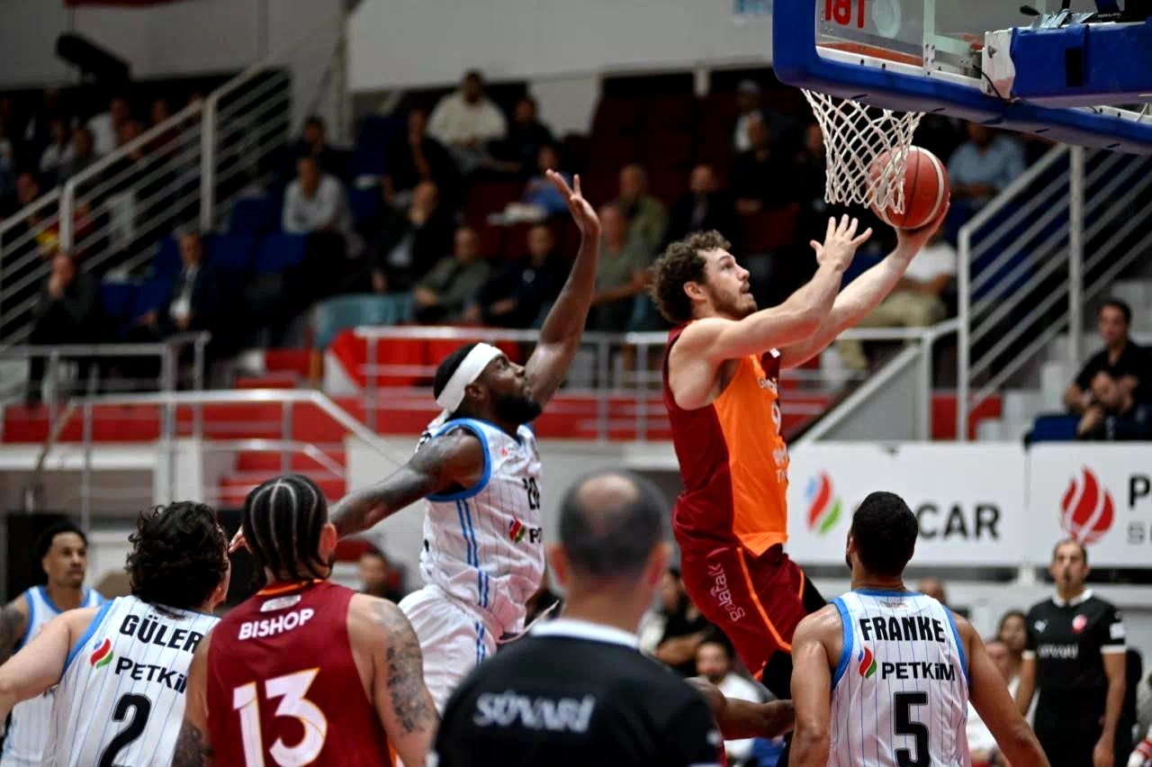 Basketbol Süper Ligi: Aliağa Petkimspor: 75 – Galatasaray: 80