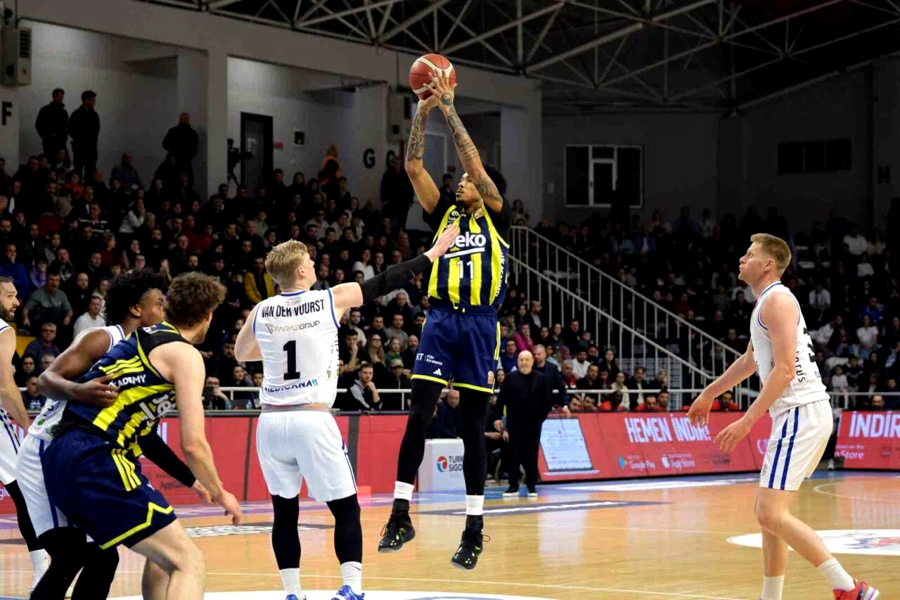 Basketbol Süper Ligi: ONVO Büyükçekmece Basketbol: 85 – Fenerbahçe Beko: 91