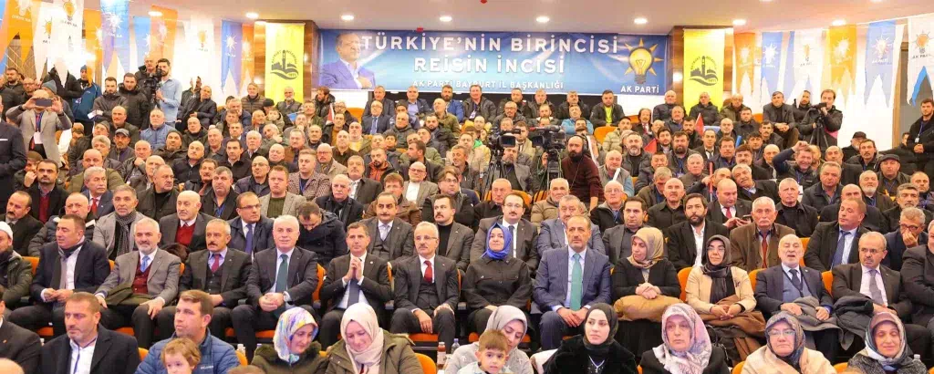 Bayburt 8. Olağan İl Kongresi Coşku İçinde Gerçekleştirildi