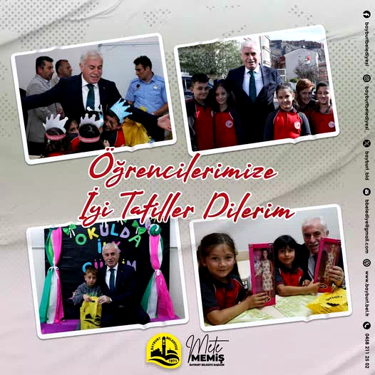 Bayburt Belediye Başkanından Öğrencilere mesaj