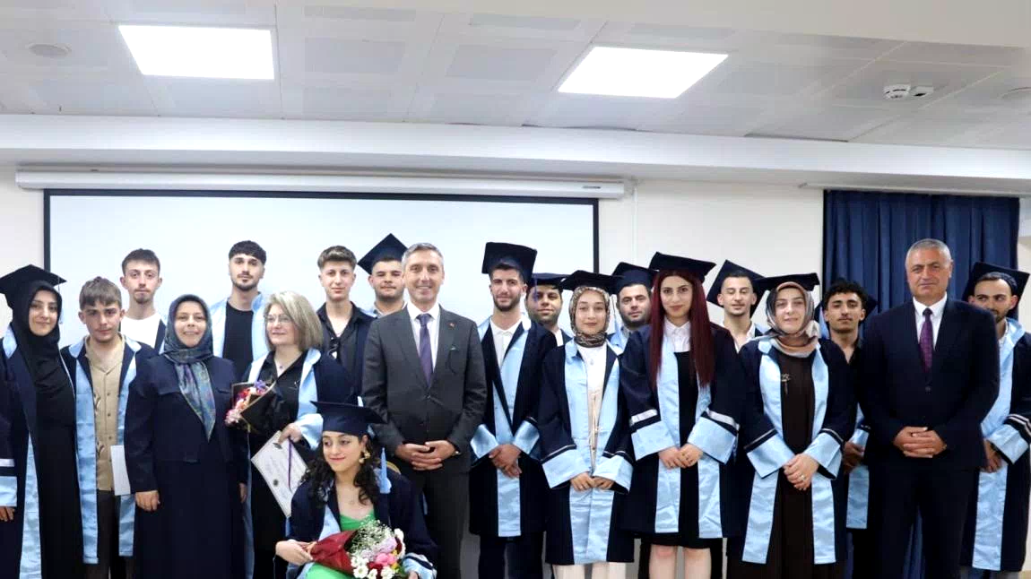 Bayburt MESEM öğrencileri için mezuniyet töreni düzenlendi