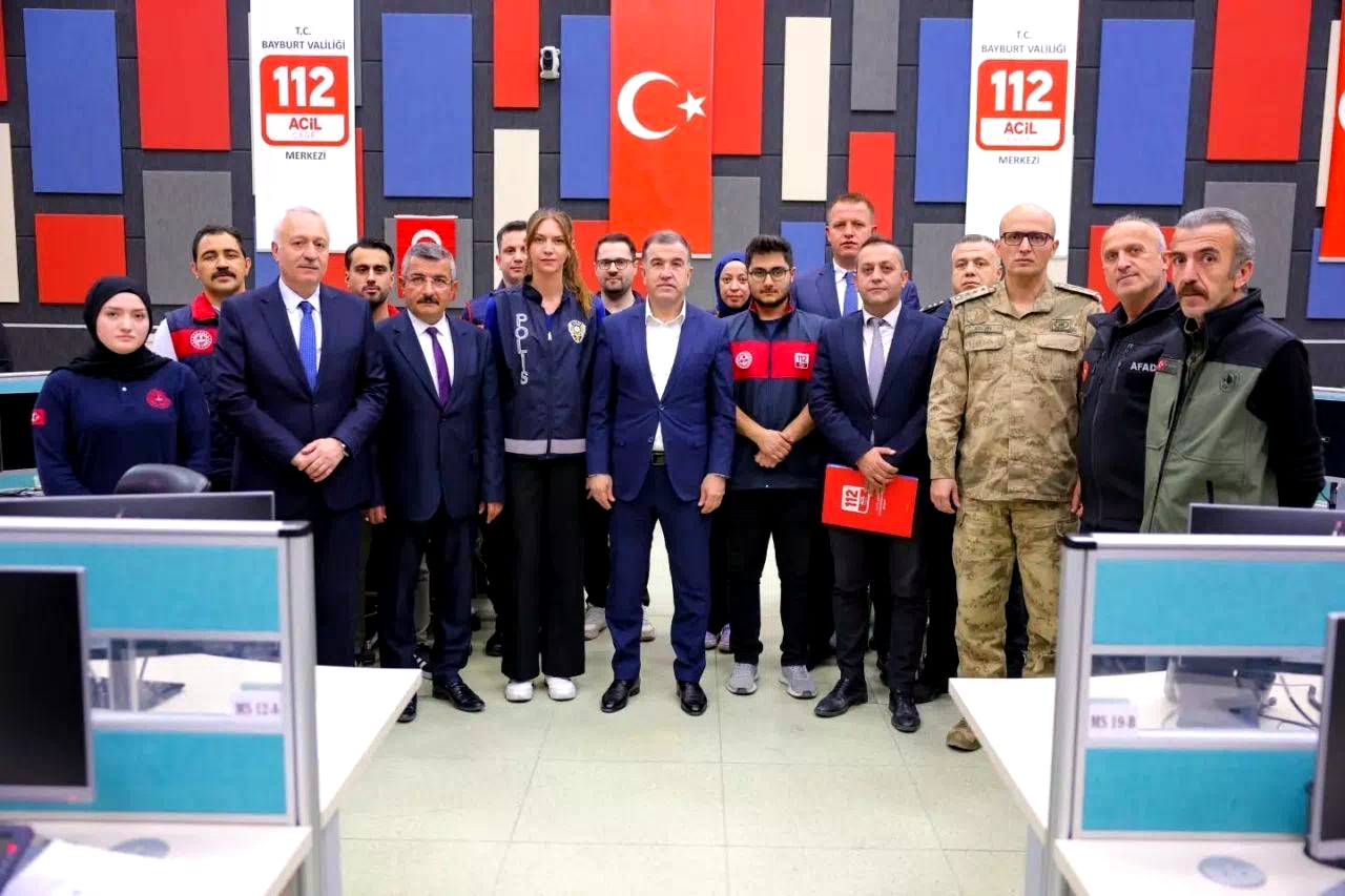 Bayburt’ta 112 toplantısı
