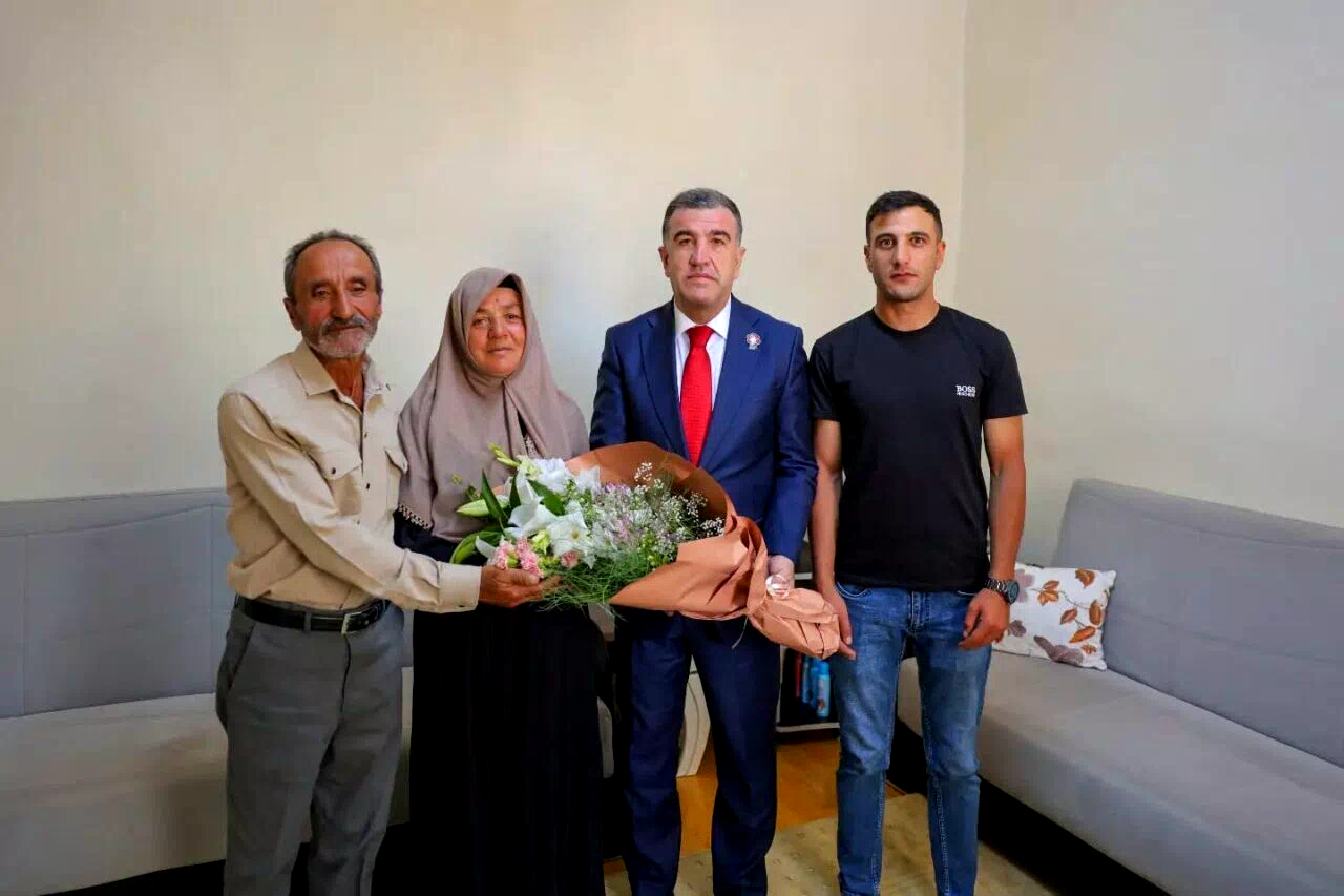 Bayburt’ta 15 Temmuz gazileri ziyaret edildi