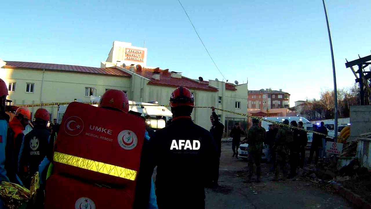 Bayburt’ta AFAD koordinesinde gerçekçi tatbikat