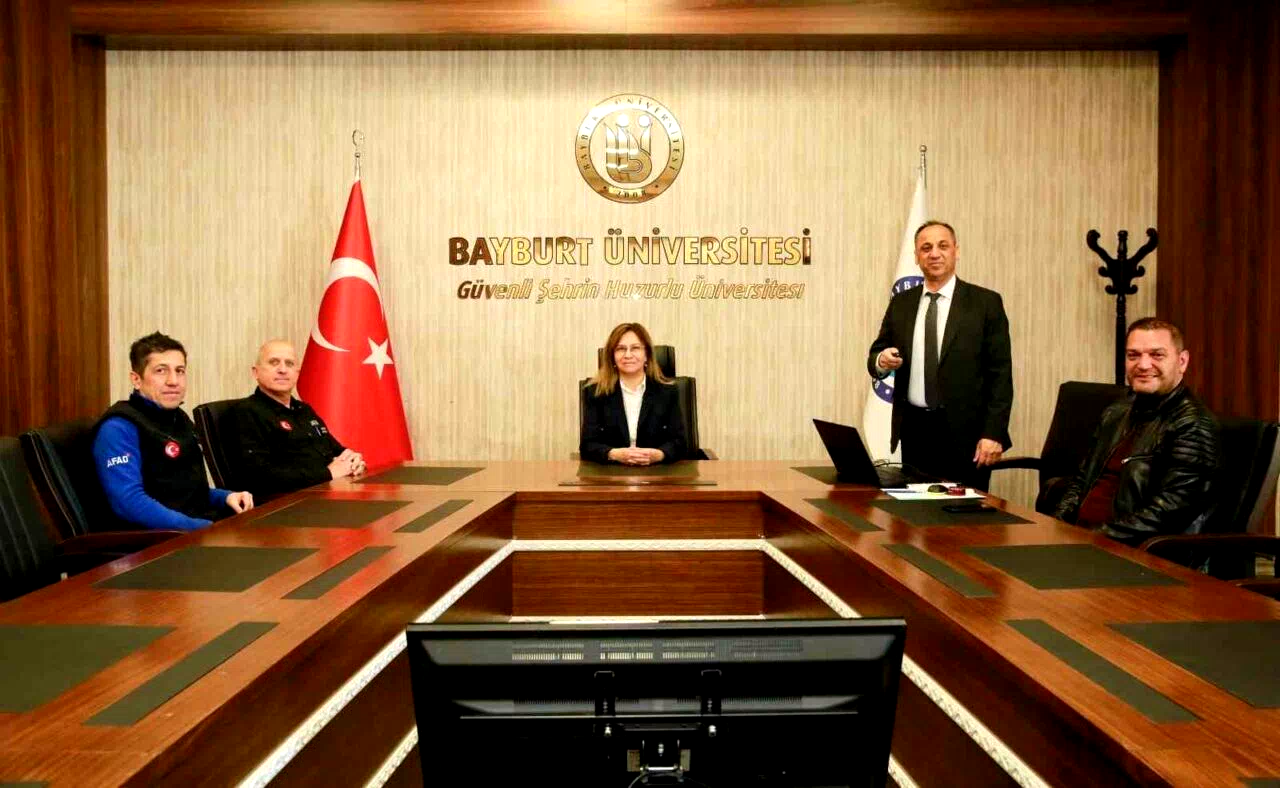 Bayburt’ta afet risk yönetimi çalışmaları ele alındı