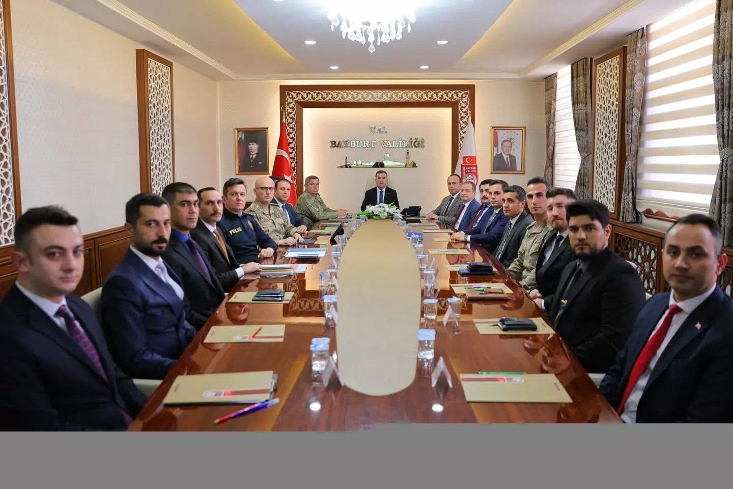 “Bayburt’ta Asayiş Konuları Ele Alındı”
