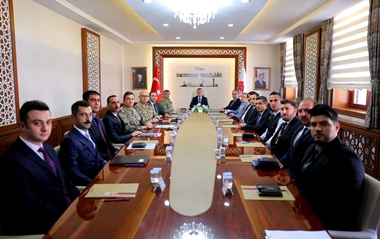 Bayburt’ta asayiş toplantısı yapıldı