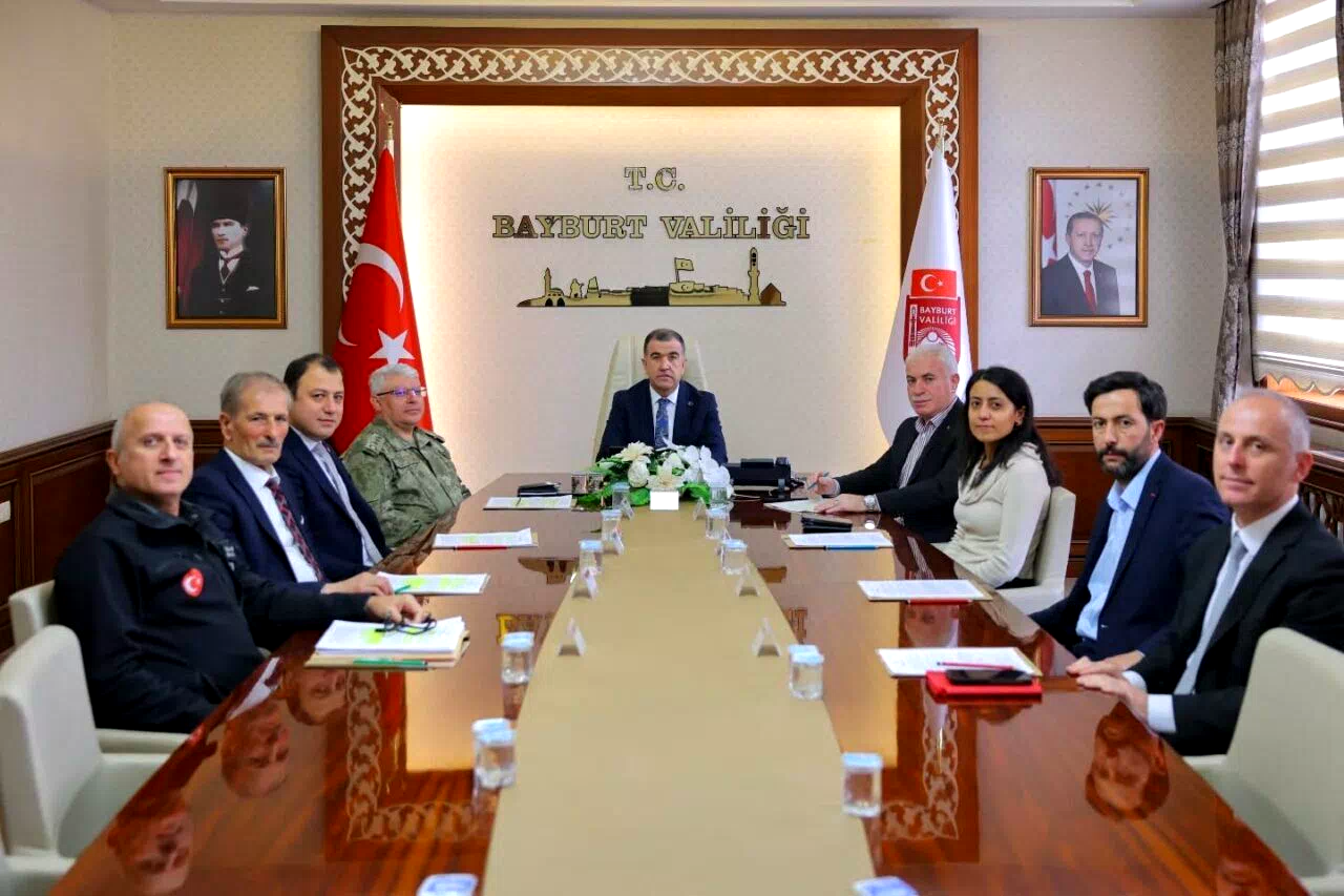 Bayburt’ta çığ riskine karşı değerlendirme toplantısı yapıldı