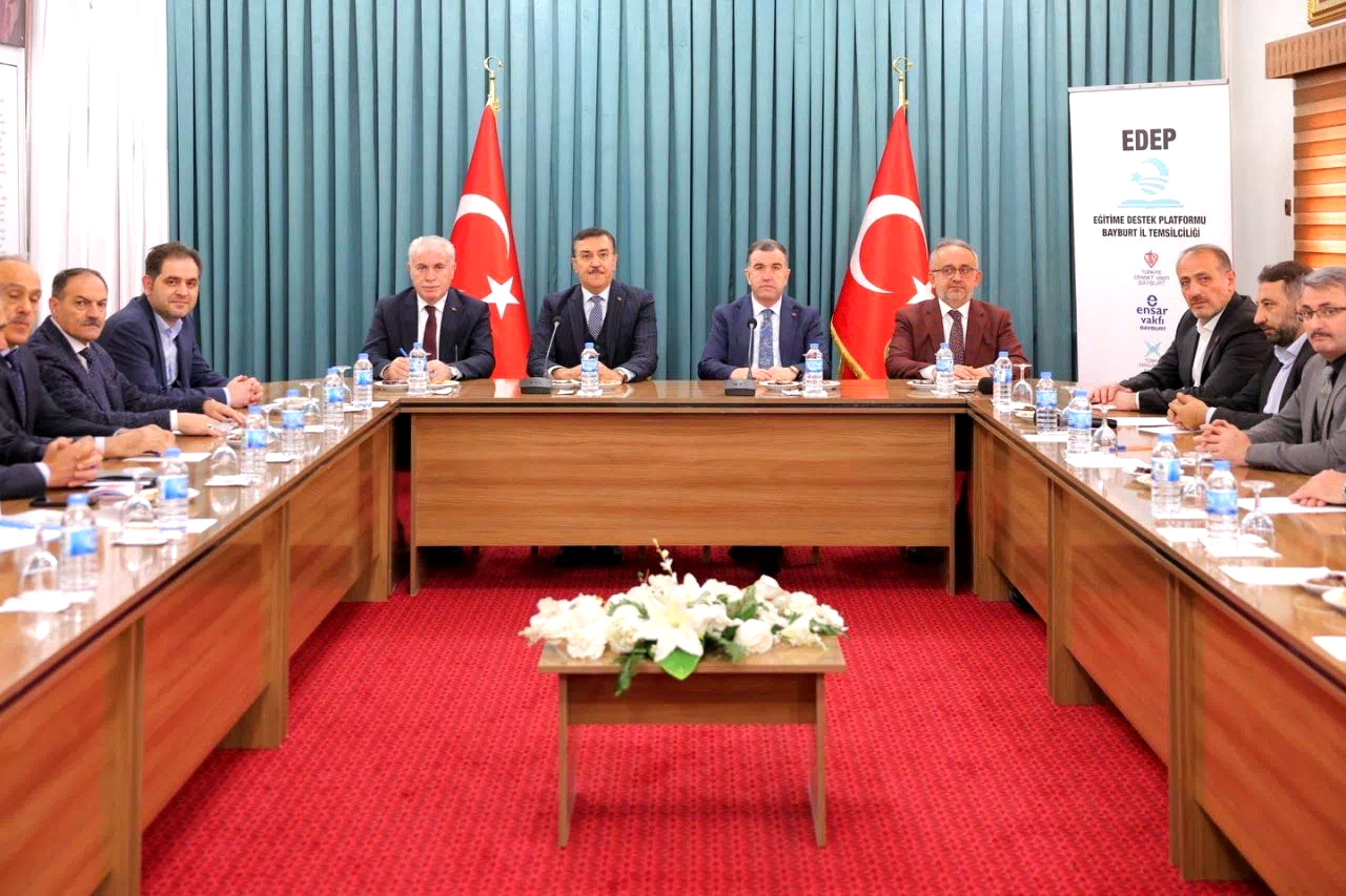 Bayburt’ta eğitim çalışmaları EDEP toplantısında değerlendirildi
