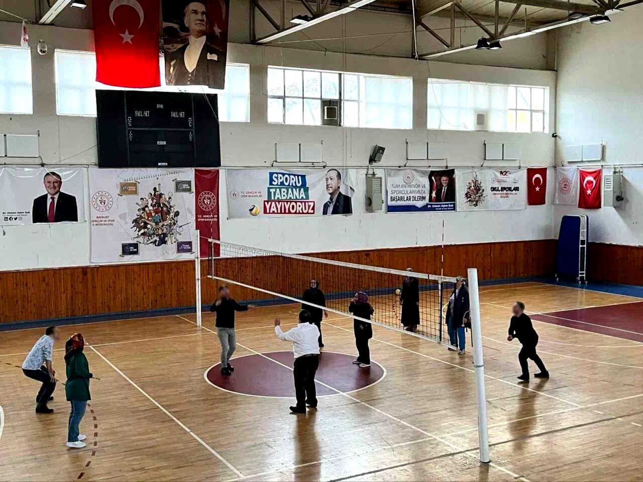 Bayburt’ta ’Engelliler Haftası’ dolayısıyla spor etkinliği düzenlendi