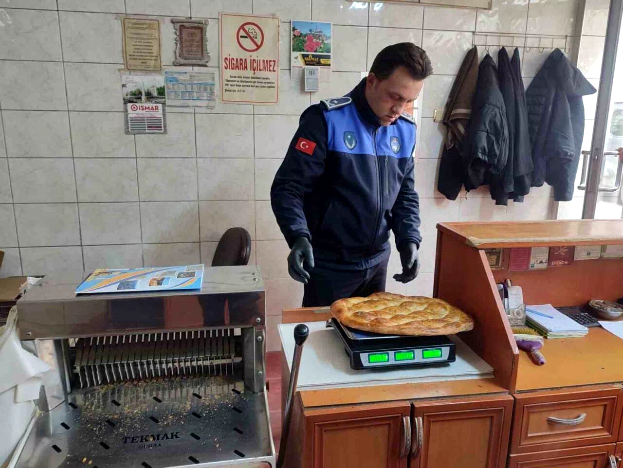Bayburt’ta fırınlara hijyen ve gramaj denetimi
