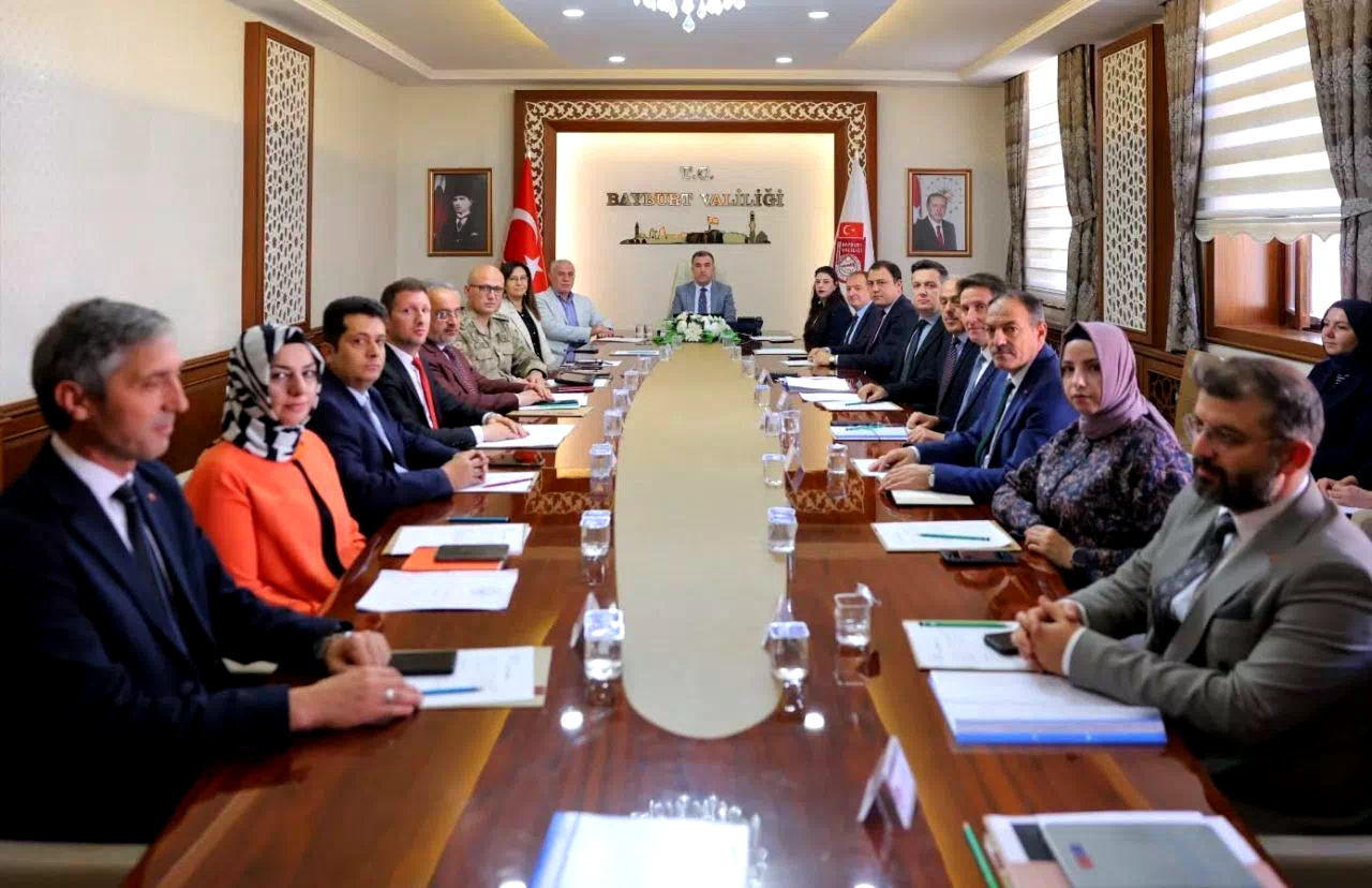 Bayburt’ta Kadına Yönelik Şiddetle Mücadele Koordinasyon Toplantısı yapıldı
