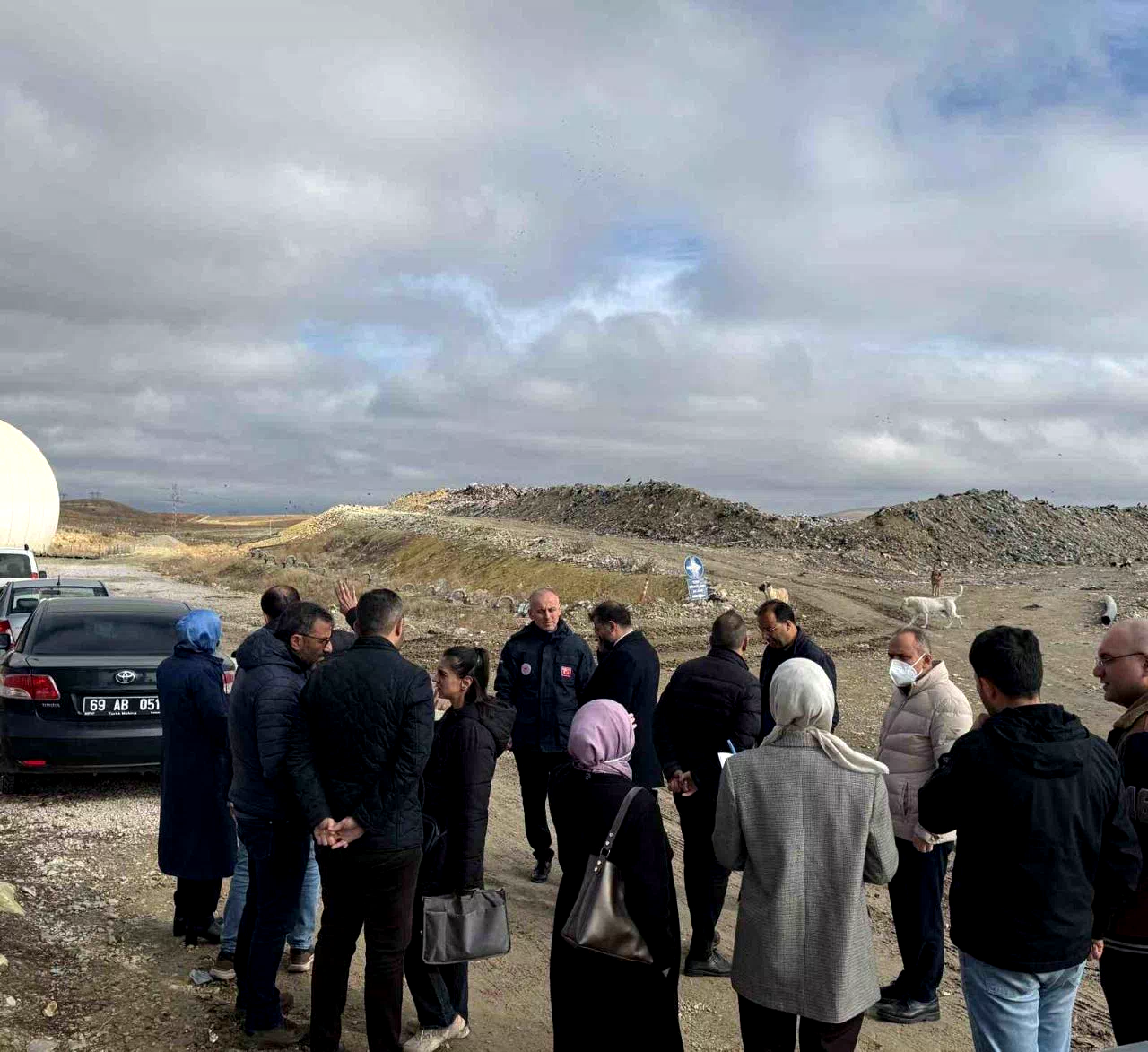 Bayburt’ta katı atık ve ambalaj atığı tesislerinde denetim yapıldı