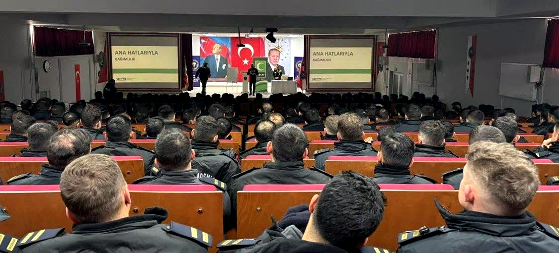 Bayburt’ta POMEM öğrencilerine bağımlılıkla mücadele eğitimi verildi