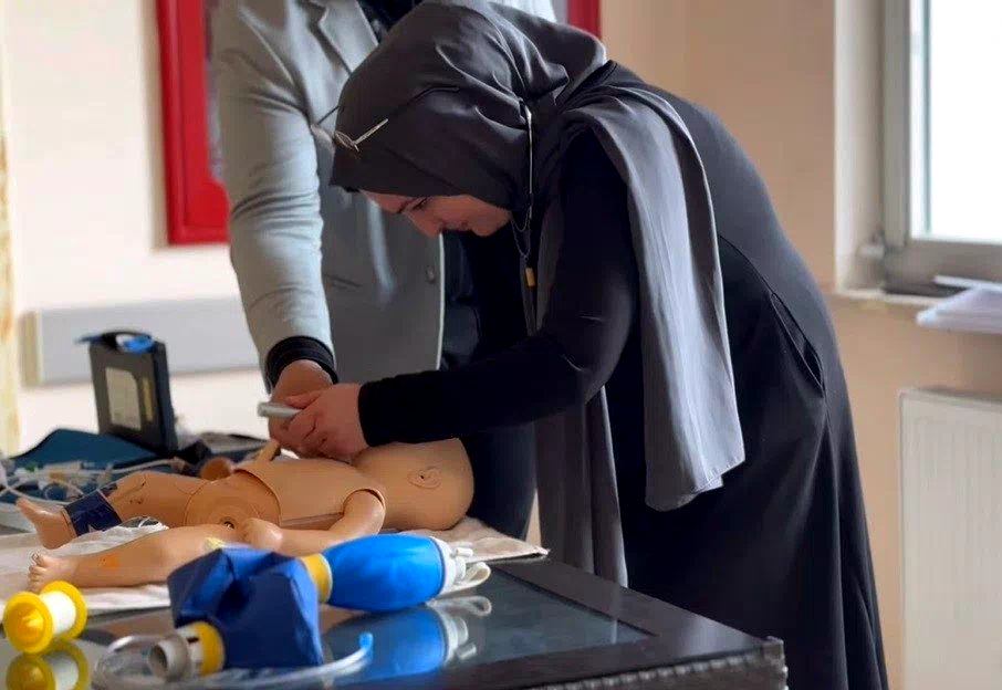 Bayburt’ta sağlık çalışanlarına bebek ölümlerini azaltmaya yönelik eğitim verildi