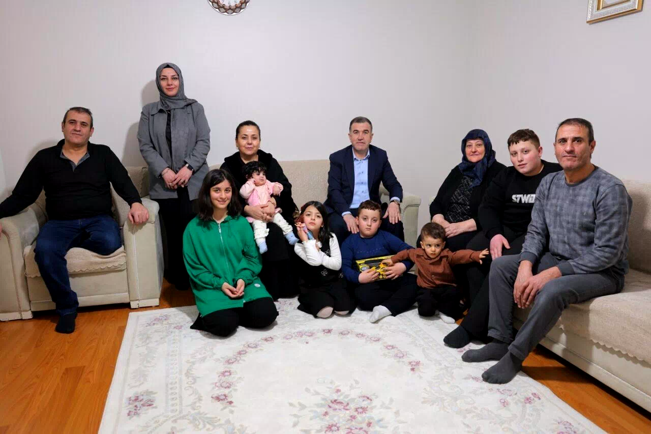 Bayburt’ta şehit ve gazi ailelerine bayram ziyareti