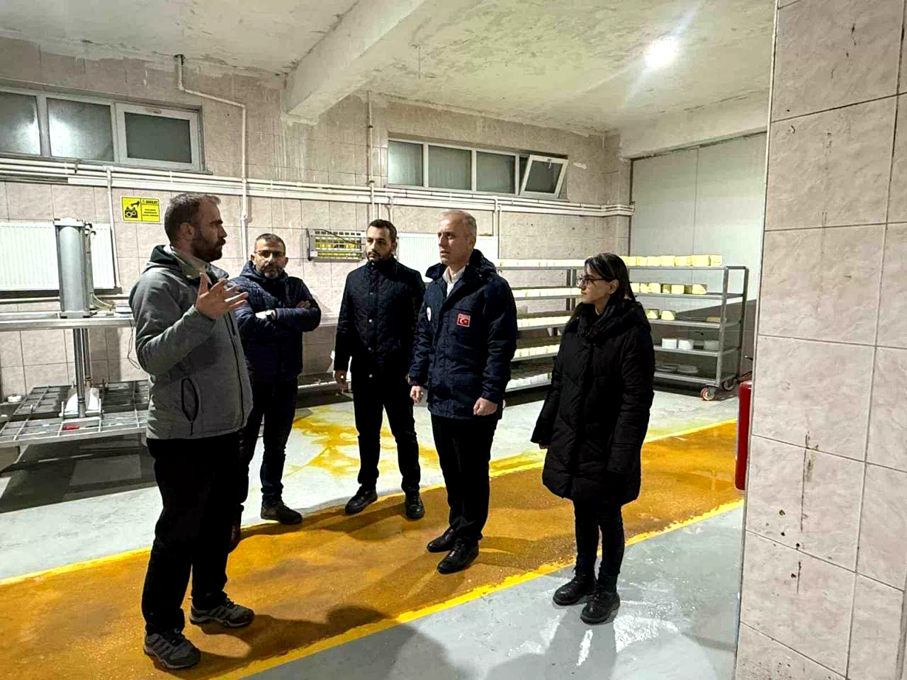 Bayburt’ta süt işleme ve peynir üretim tesisine çevre denetimi