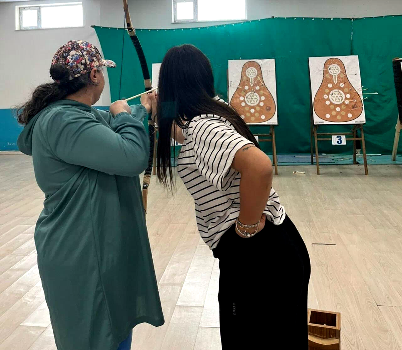 Bayburt’ta TRSM hastalarına yönelik okçuluk yarışması düzenlendi