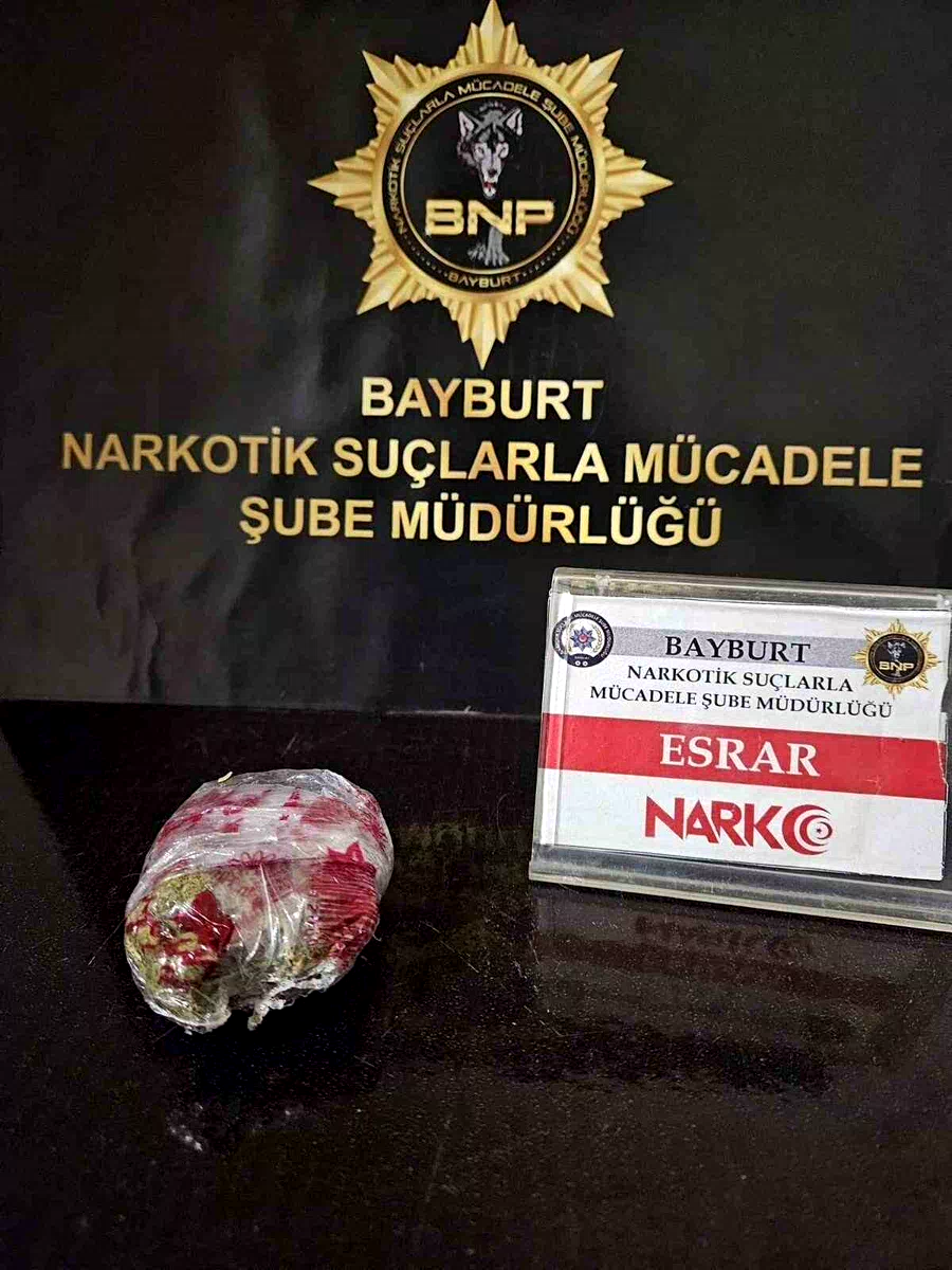 Bayburt’ta uyuşturucuyla mücadele devam ediyor