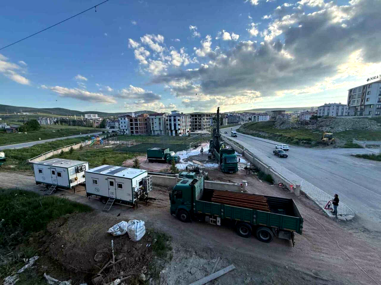Bayburt’ta yeraltı suyu aramalarında 150 metrede suya ulaşıldı