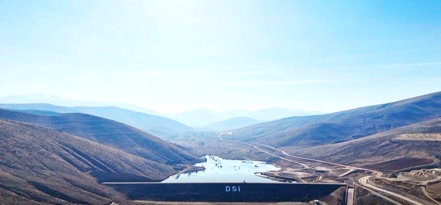 Bayburt’taki Yelpınar Göleti’nde su tutulmaya başlandı