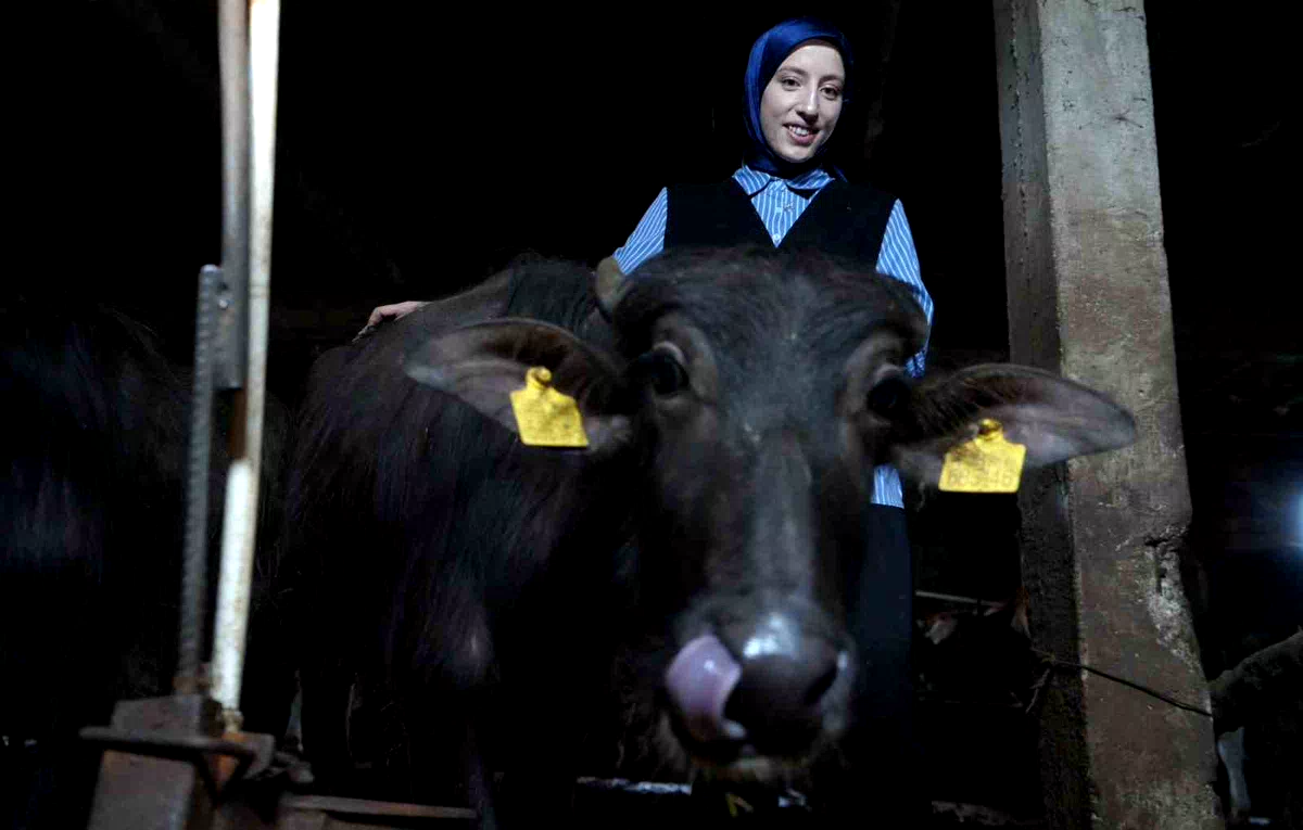 Bayburt’un ‘Mandalı Kızı’: Köyünün simgesi oldu