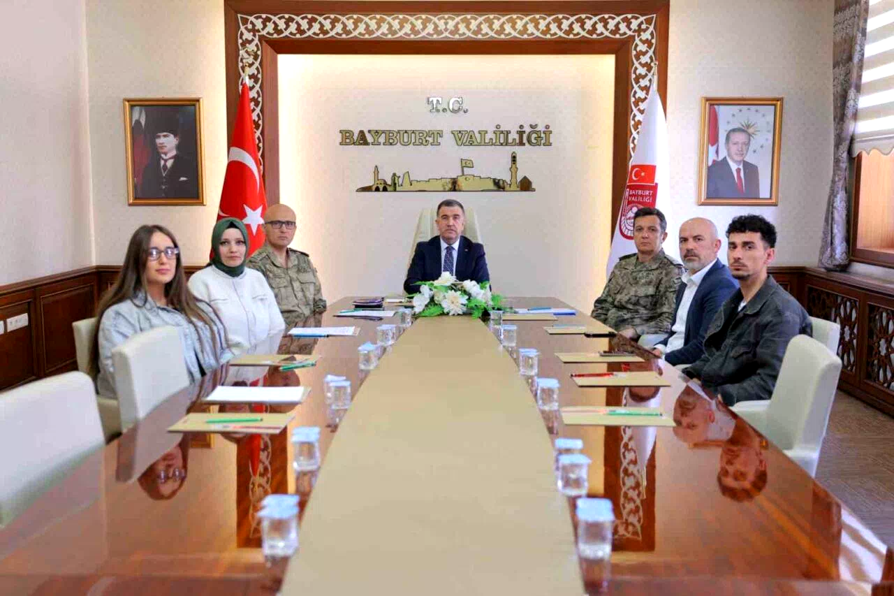 Bayburt’un Nisan ayı asayiş olayları değerlendirildi