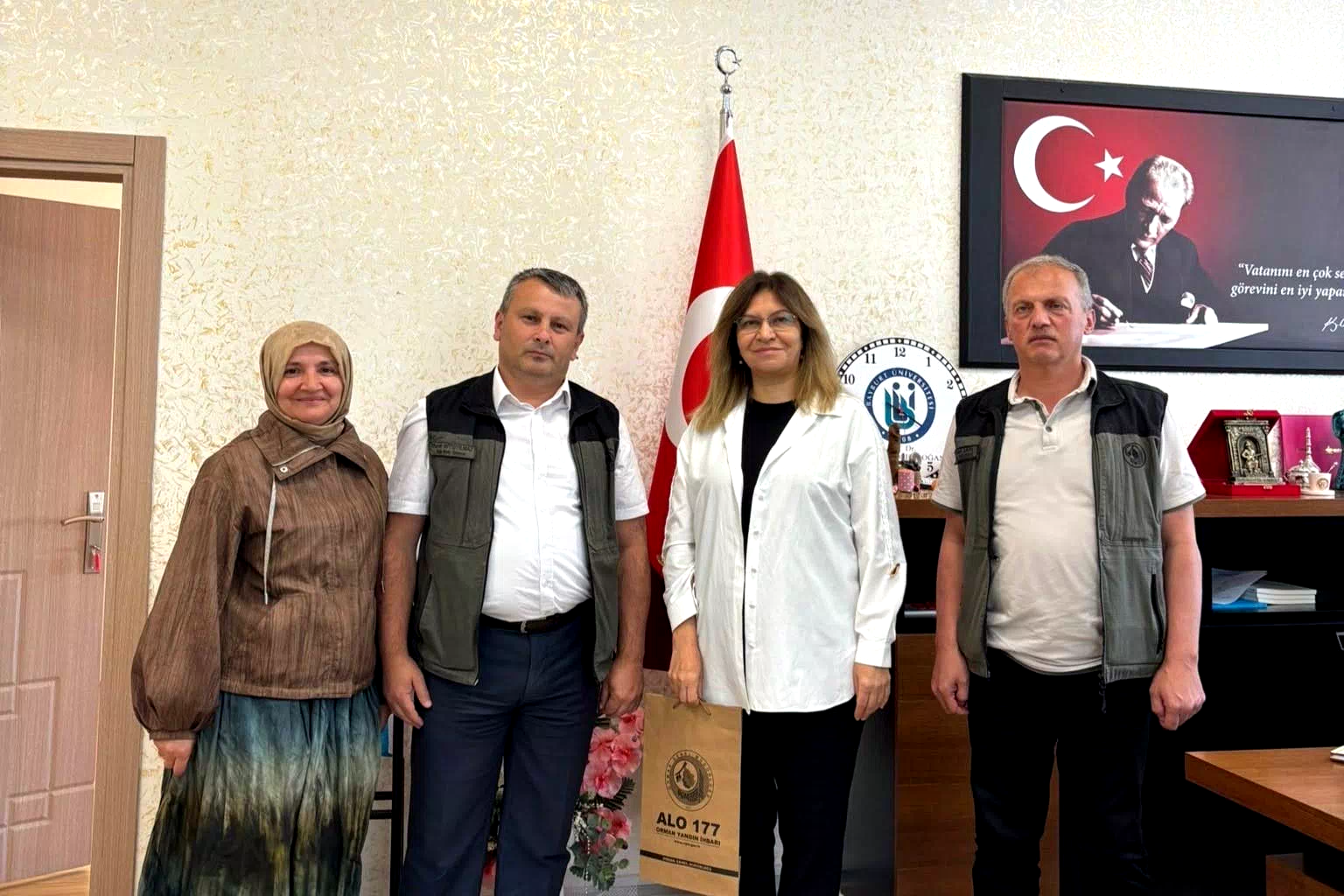 Bayburt Üniversitesinde orman kulübü kurulması için çalışma başlatıldı