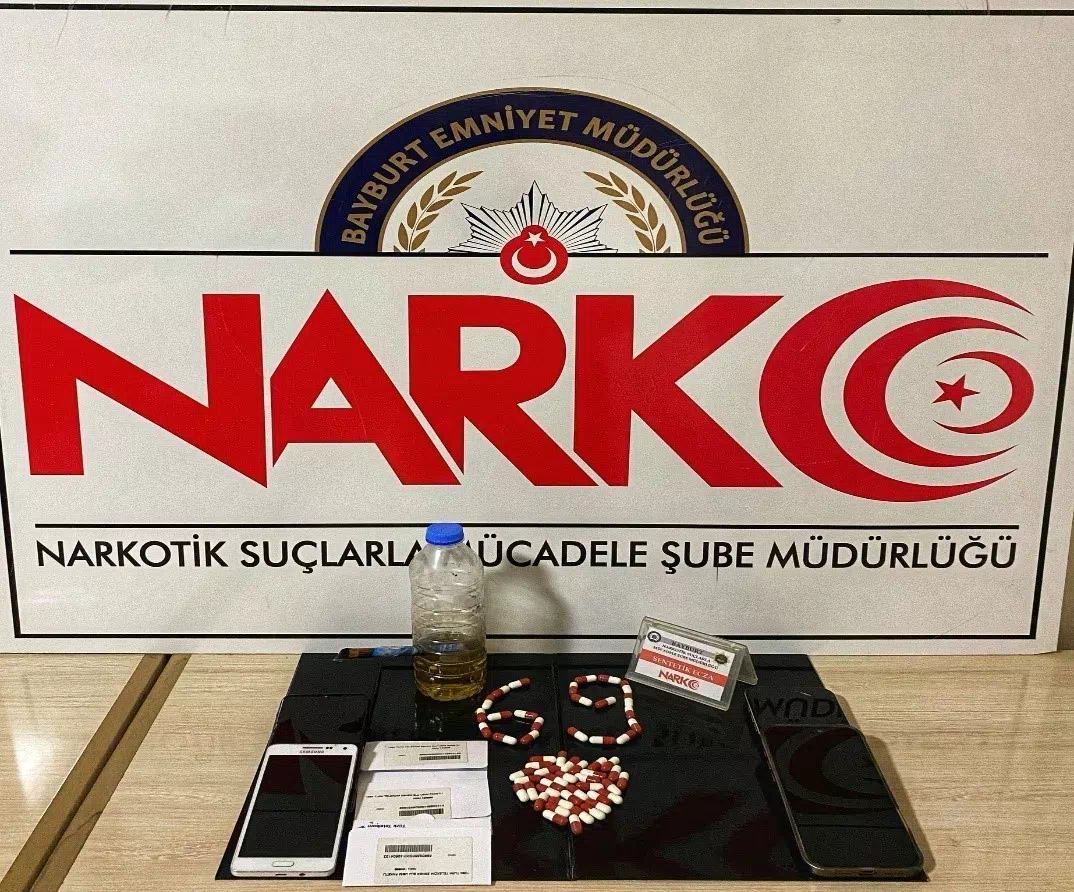 Bayburta Polisinden Uyuşturucu Operasyonu