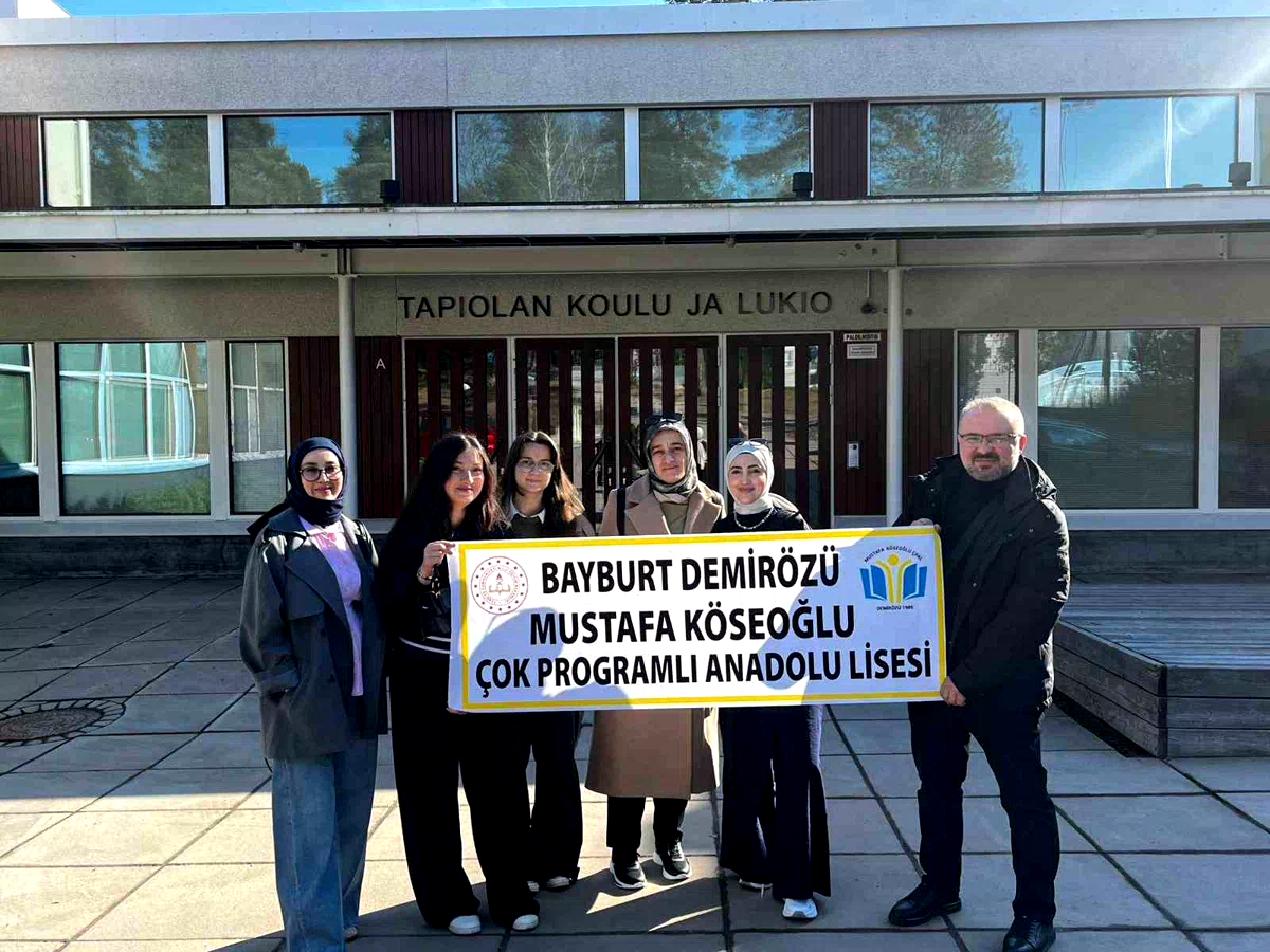 Bayburt’tan Finlandiya’ya Erasmus+ hareketliliği