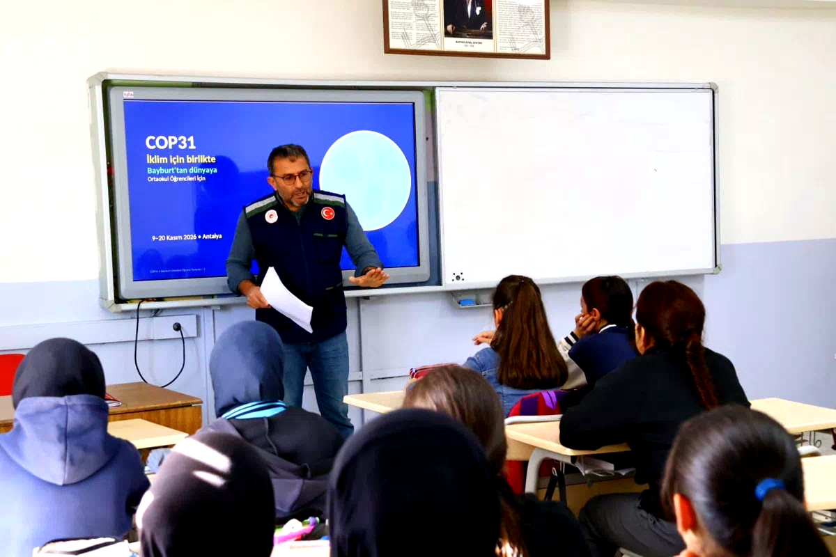 Bayburt’un ilçelerinde iklim değişikliği eğitimleri sürüyor
