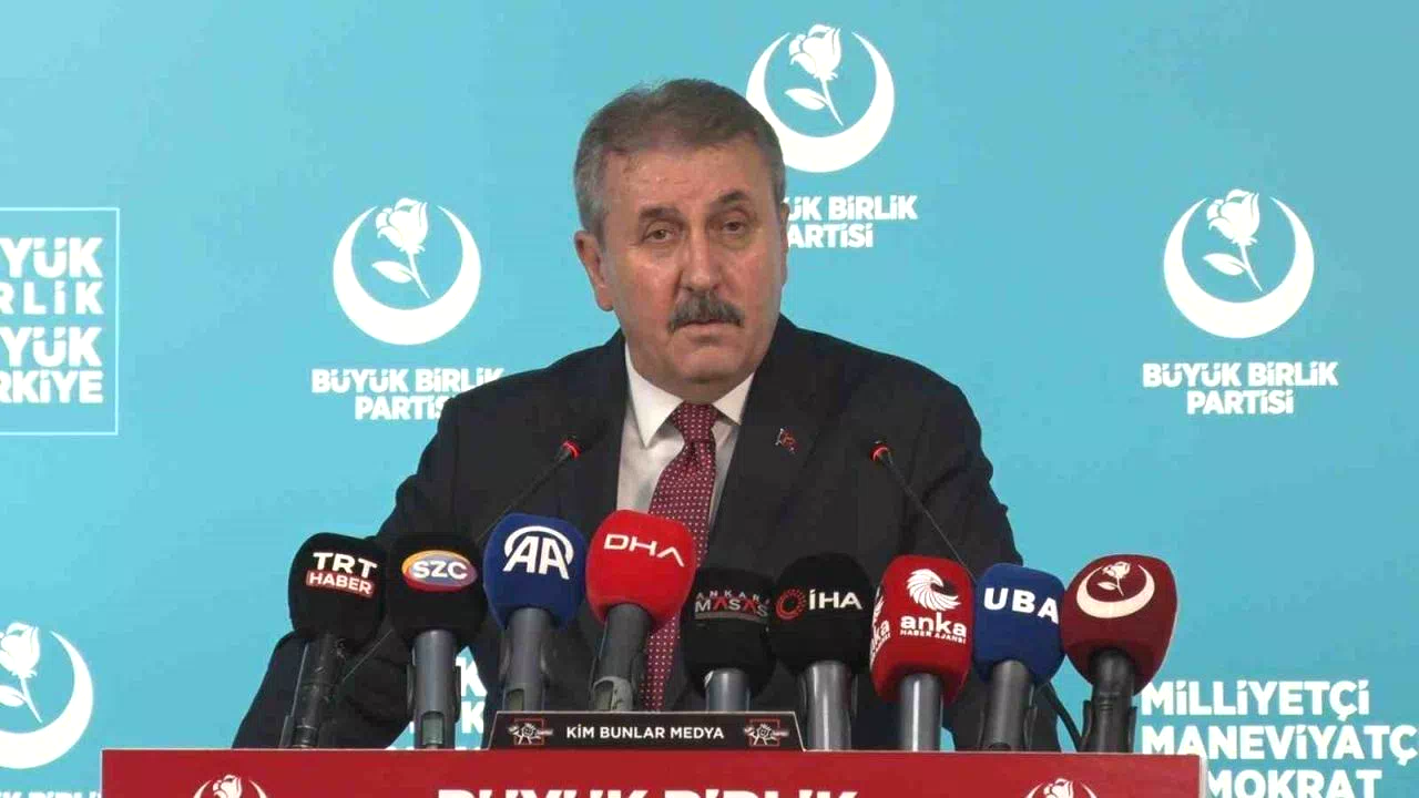 BBP Genel Başkanı Destici, ABD’nin Gazze Planı’nı değerlendirdi