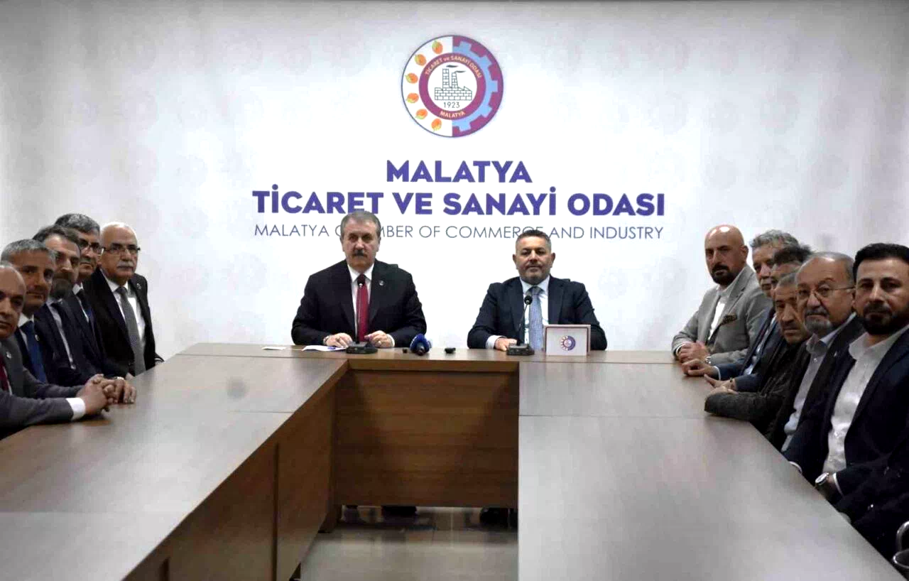 BBP Genel Başkanı Destici’den Malatya TSO’ya ziyaret