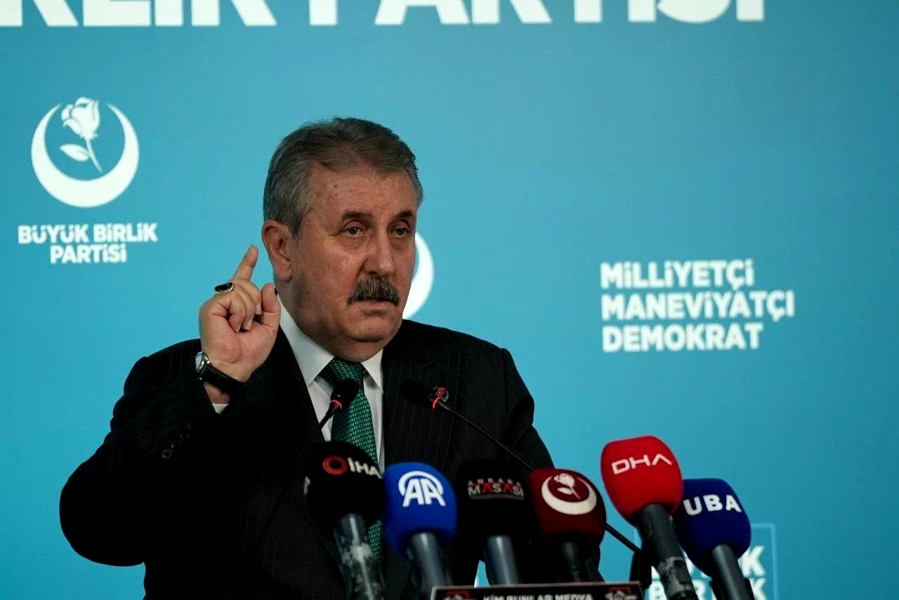 BBP Genel Başkanı Destici: “Gazze’deki soykırımın sorumluları mutlaka yargılanmalı”
