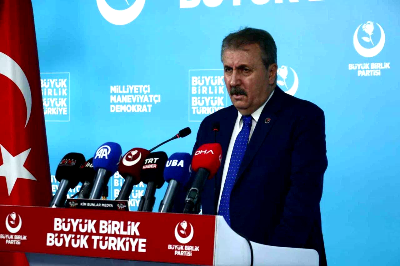 BBP Genel Başkanı Destici: “İspanya, İsrail ile ticaretini durdururken birçok İslam ülkesi hala ticaretini kesmedi”