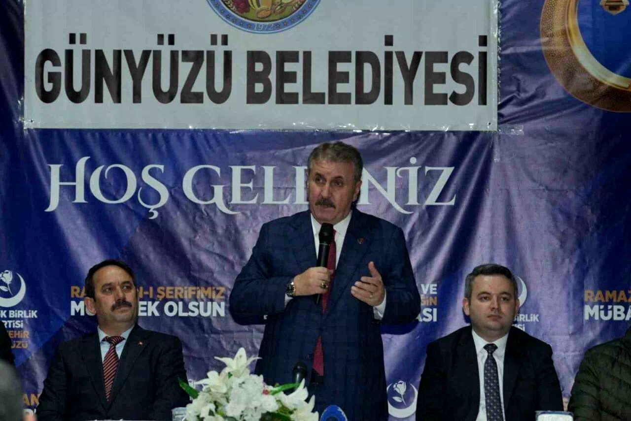 BBP Genel Başkanı Destici: “Türkiye güçlü olmak zorunda”