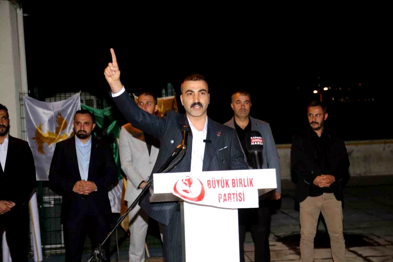 BBP Karabük İl Başkanı Kesgin: “Zulme sessiz kalmak, zulme ortak olmaktır”