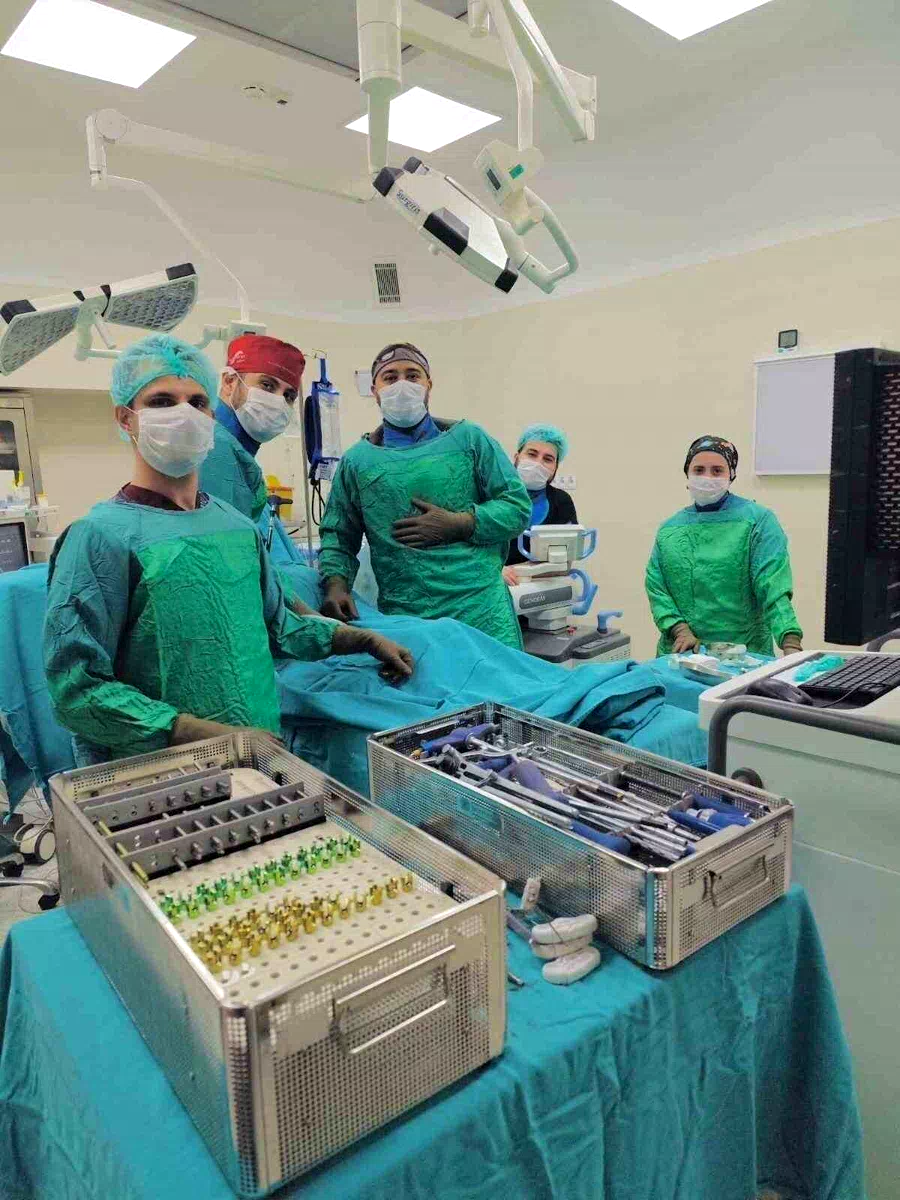 Bel kayması ameliyatı kapalı yöntemle başarılı bir şekilde gerçekleştirildi