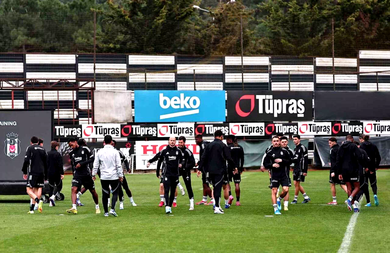 Beşiktaş, Fenerbahçe maçı hazırlıklarını tamamladı