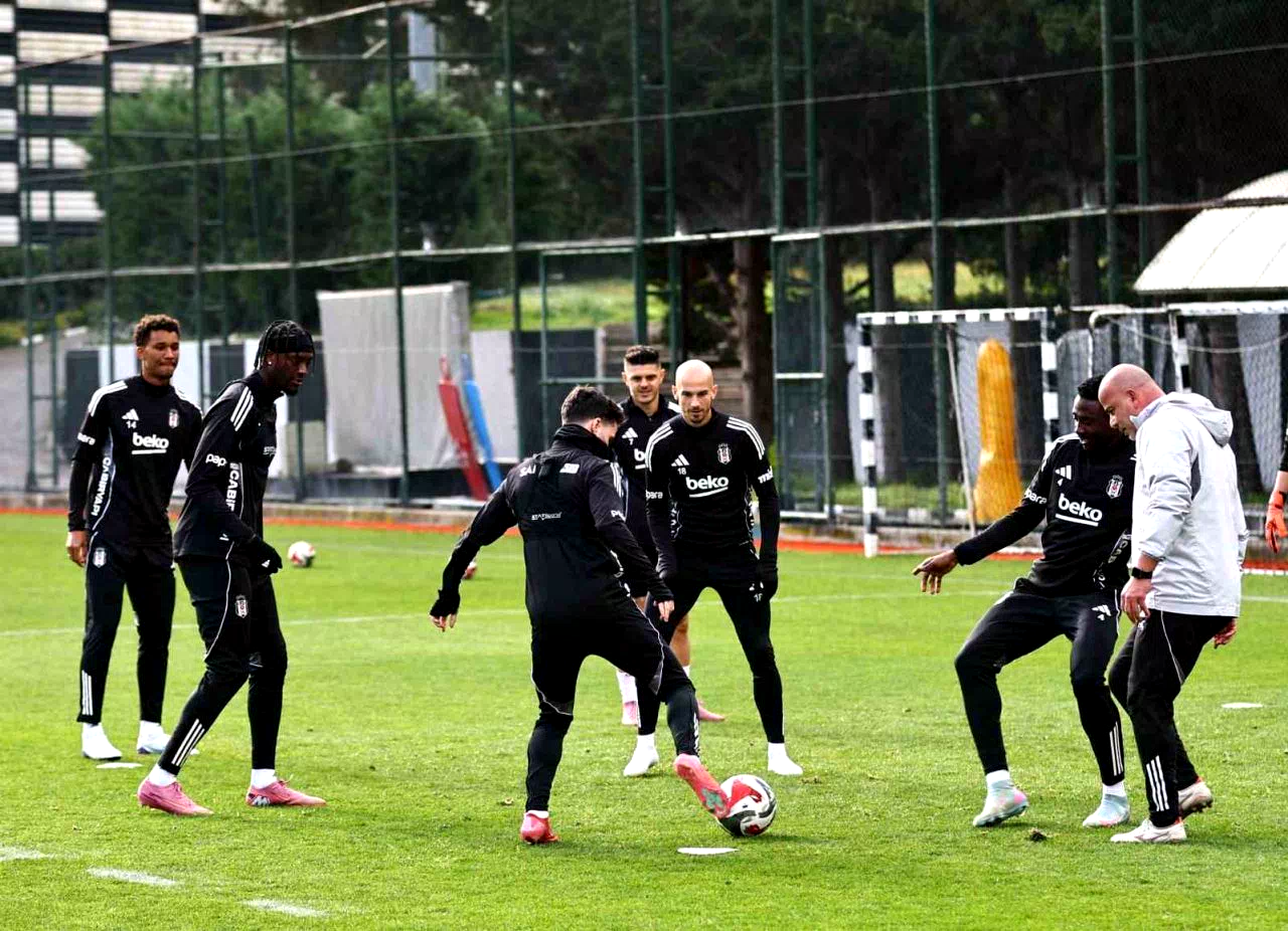 Beşiktaş, Trabzonspor maçı hazırlıklarını tamamladı
