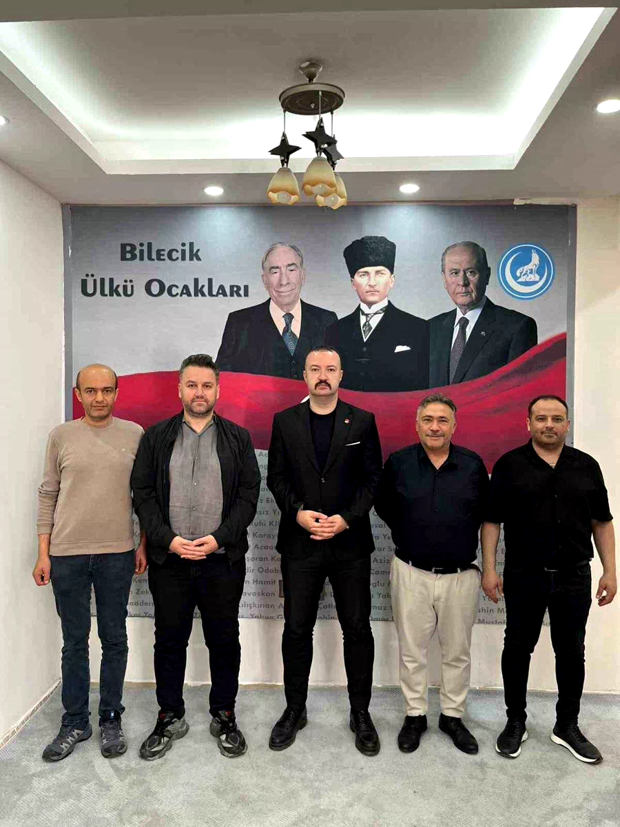 Bilecik’te esnaf odalarından Ülkü Ocakları’na buluşma