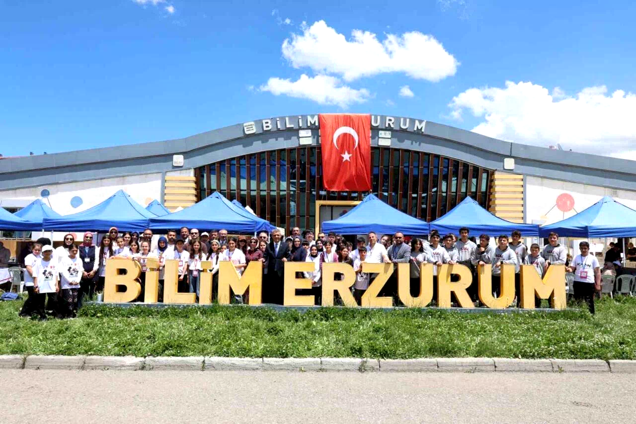 Bilim Fuarları Festivali Erzurum’da büyük bir coşkuyla gerçekleştirildi