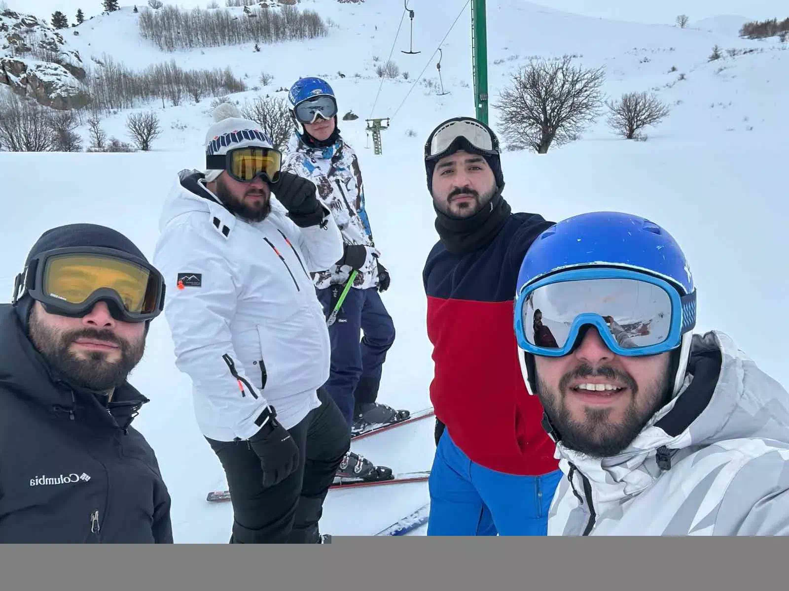 Bu da hoparlörlü kayak keyfi