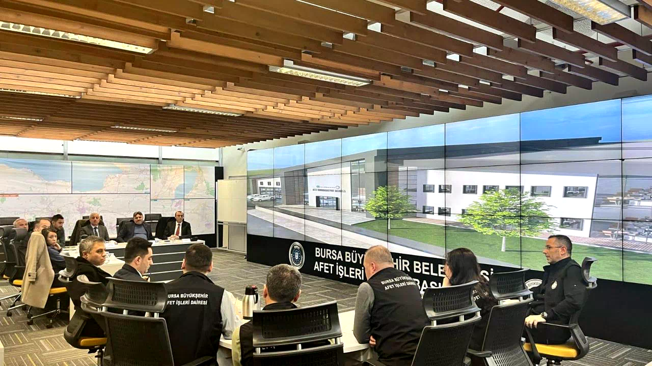 Bursa Büyükşehir’de gündem: Afet yönetimi