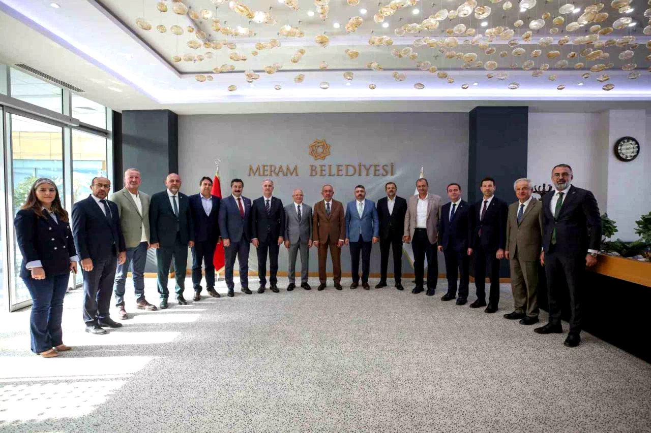 Bursa heyeti tecrübe paylaşımı için Meram’da